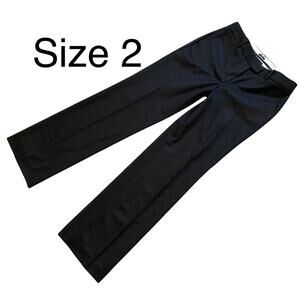 Talbots Windsor Italian Flannel 2 Pants Black